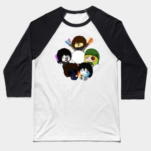 creepyasta boys party Baseball T-Shirt